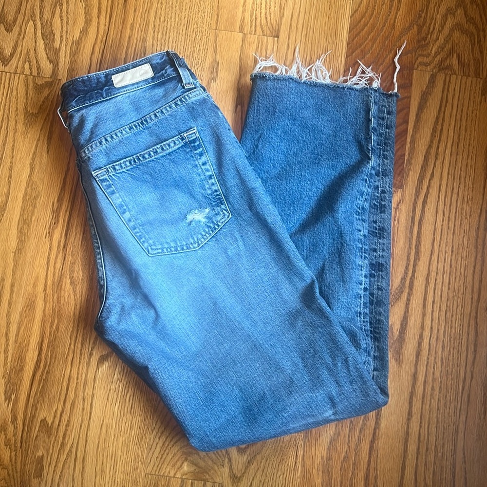 AG Jeans Alexis High-Rise Vintage Straight Jean Women's Size 28